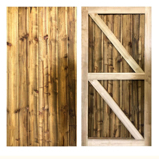 Padstow Wooden Garden Featheredge Gate (1.8m High)