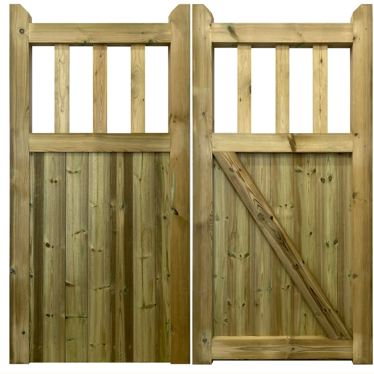 Cottage Mortise & Tenon Side Gate (Single)