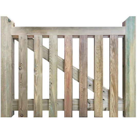 Salcombe Pressure Treated Mortise & Tenon Gate Single