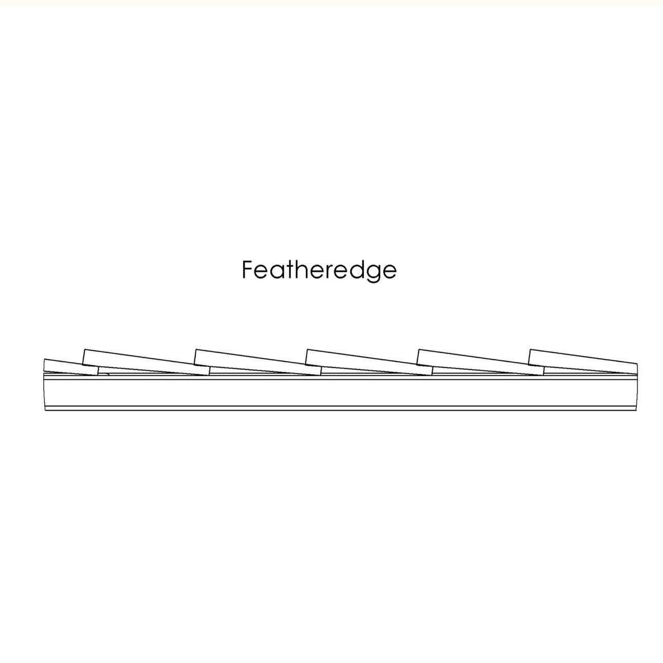 Falmouth Featheredge Side Gate (1.8m High)