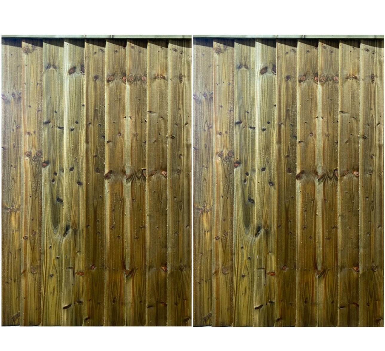 Shebbear Featheredge Entrance Gate (Pair)