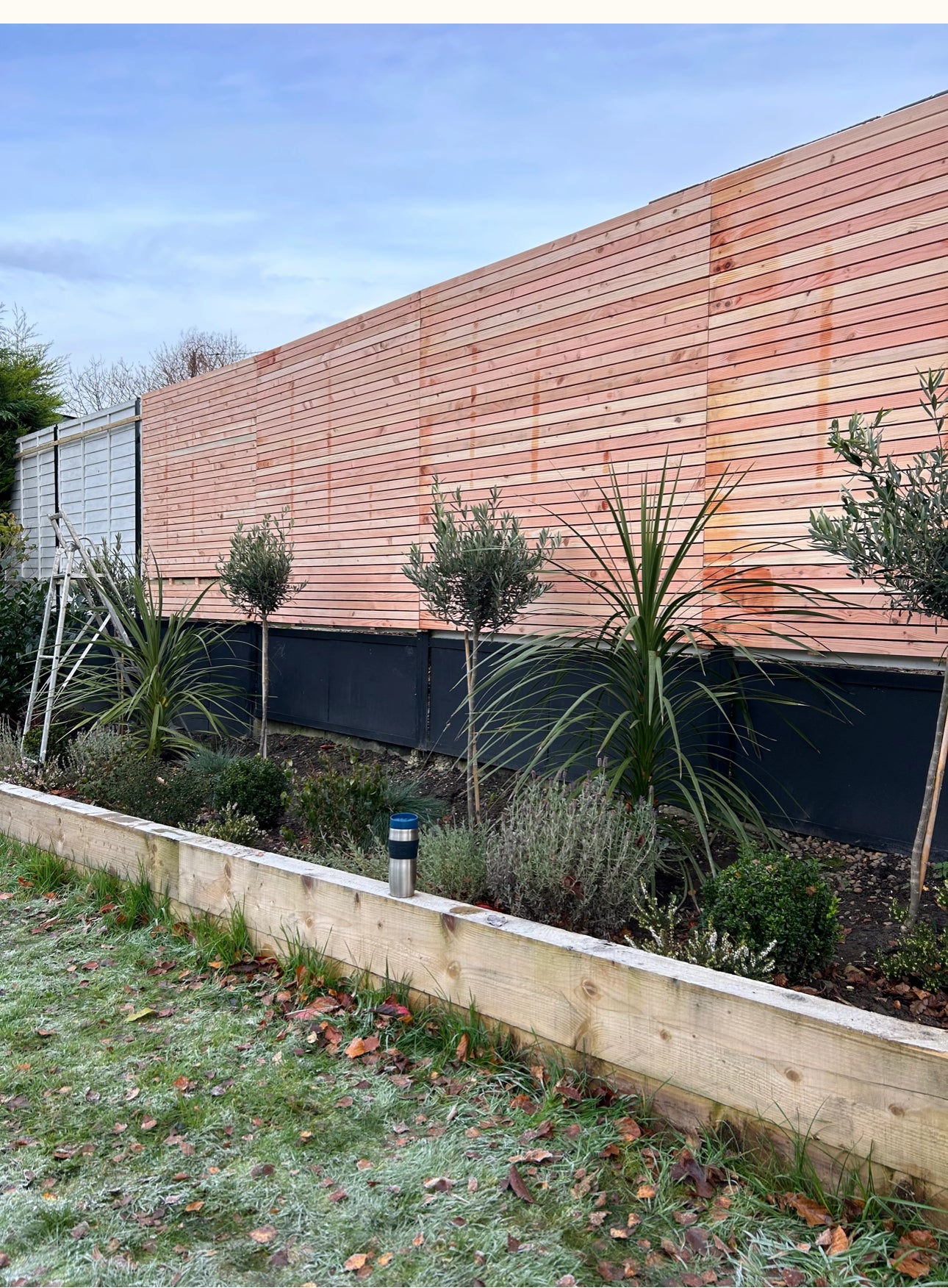 Larch Slatted Fence Panels (Horizontal)